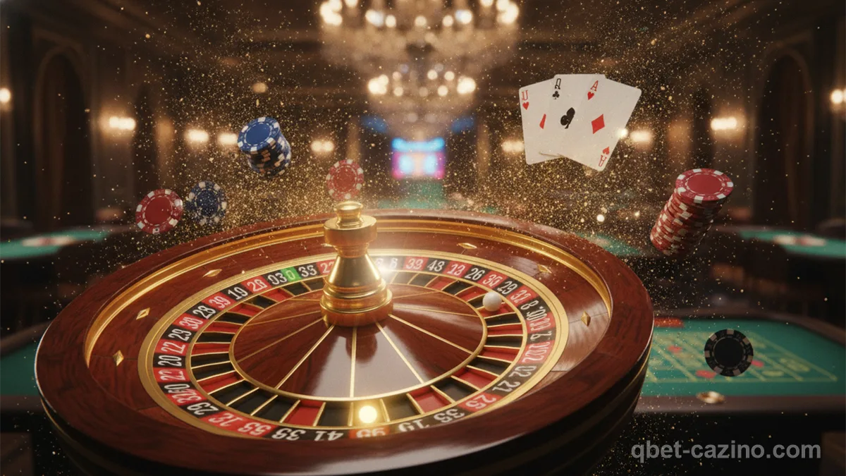 Qbet Casino Live Dealer Studio en Speeltafels